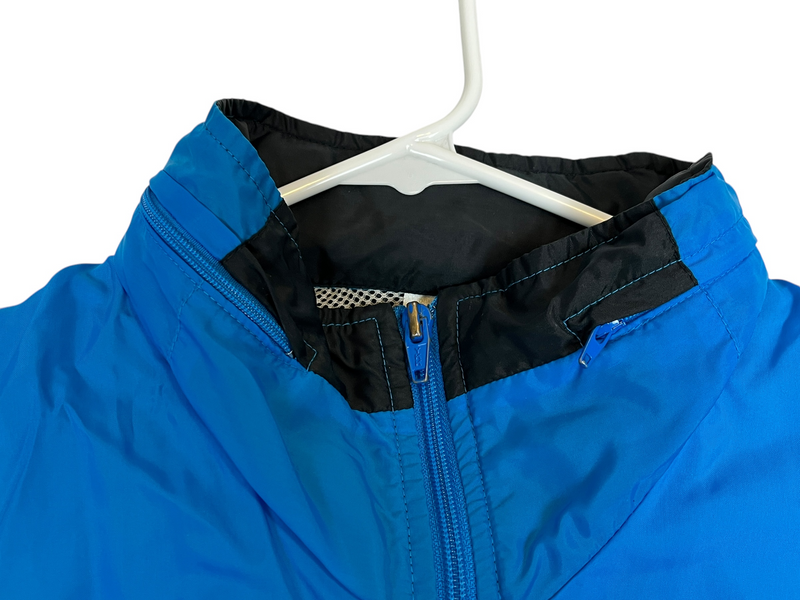 (80s) Nike Blue Colorblock Full Zip Windbreaker