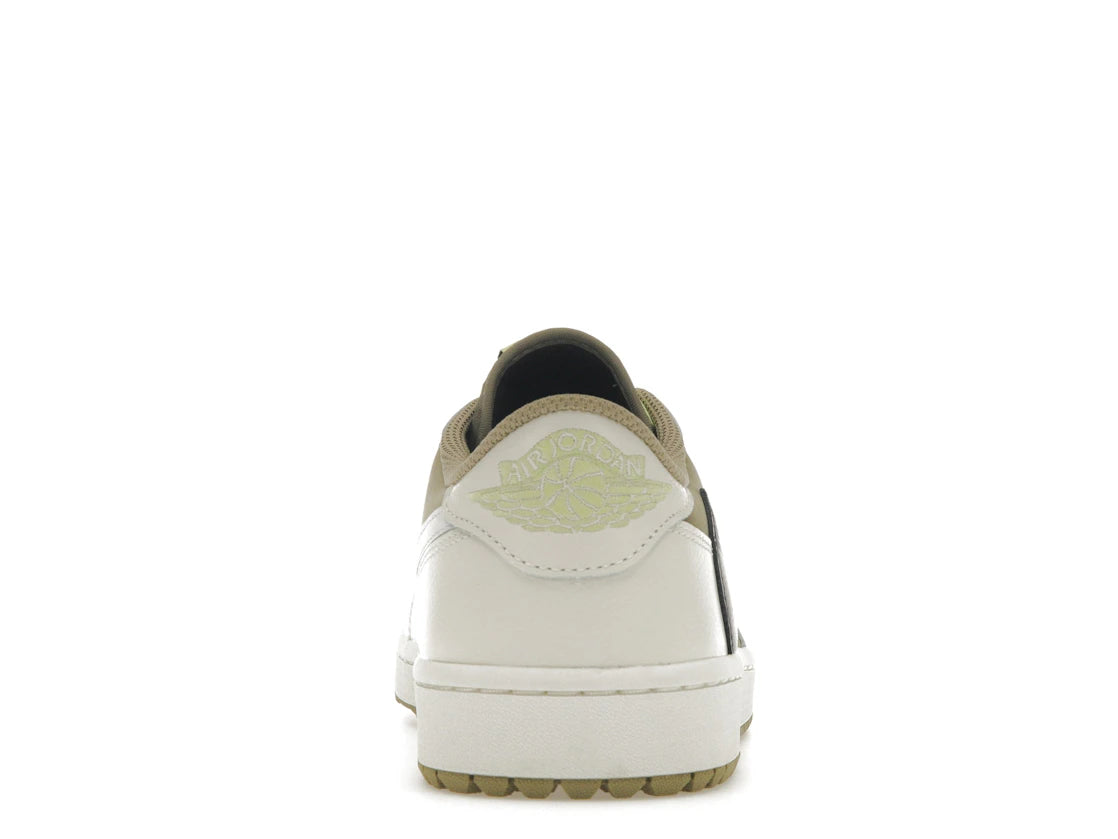 344494 Jordan 1 Retro Low Golf Travis Scott Neutral Olive
