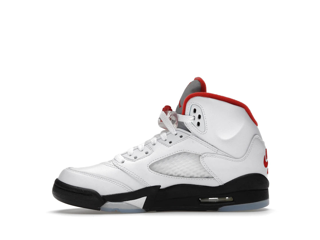 799953 Jordan 5 Retro Fire Red Silver Tongue (2020) (GS)