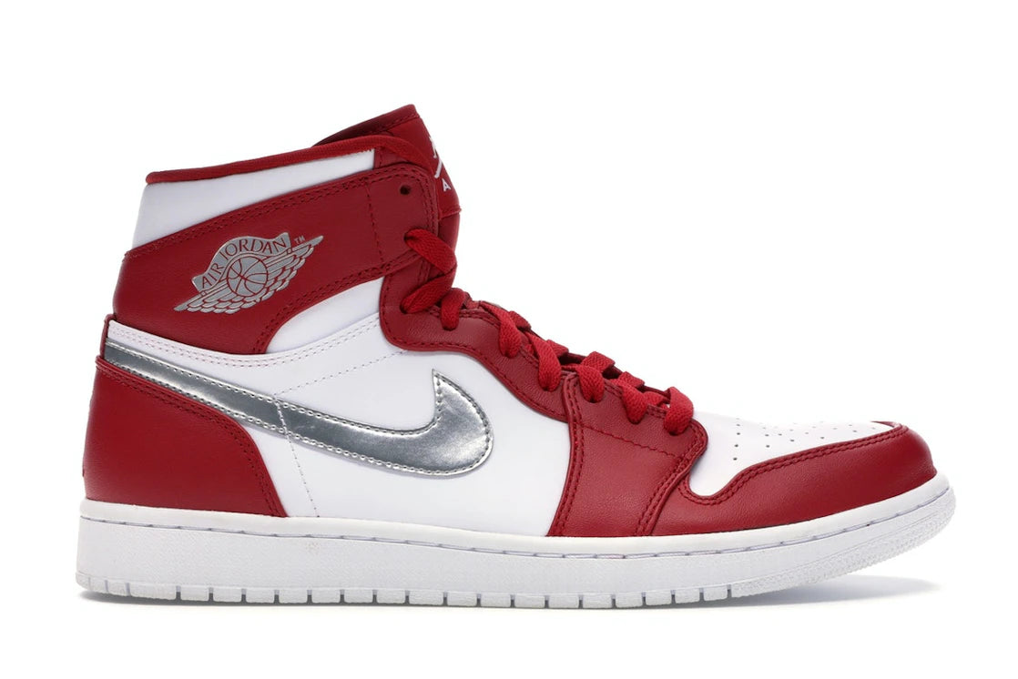 495764 Air Jordan 1 Retro High 'Silver Medal'
