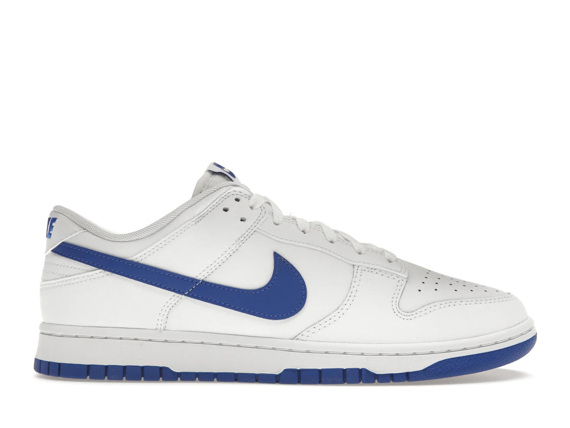 799956 Nike Dunk Low White Hyper Royal
