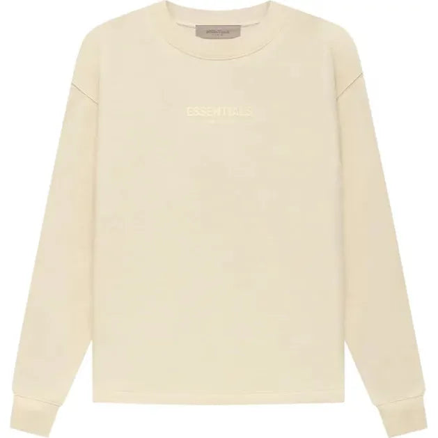 266537 Fear of God Essentials Relaxed Crewneck 'Egg Shell'