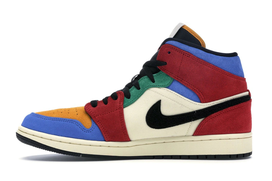 625407 Blue The Great x Air Jordan 1 Mid 'Fearless'