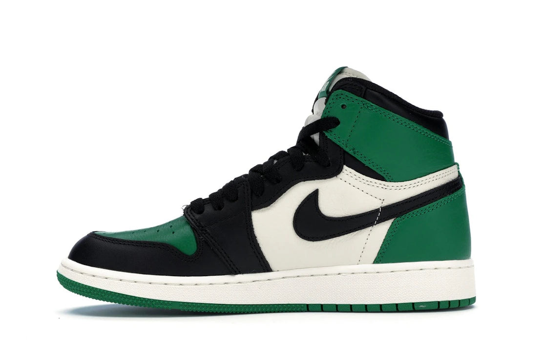 377060 Air Jordan 1 Retro High OG GS 'Pine Green'