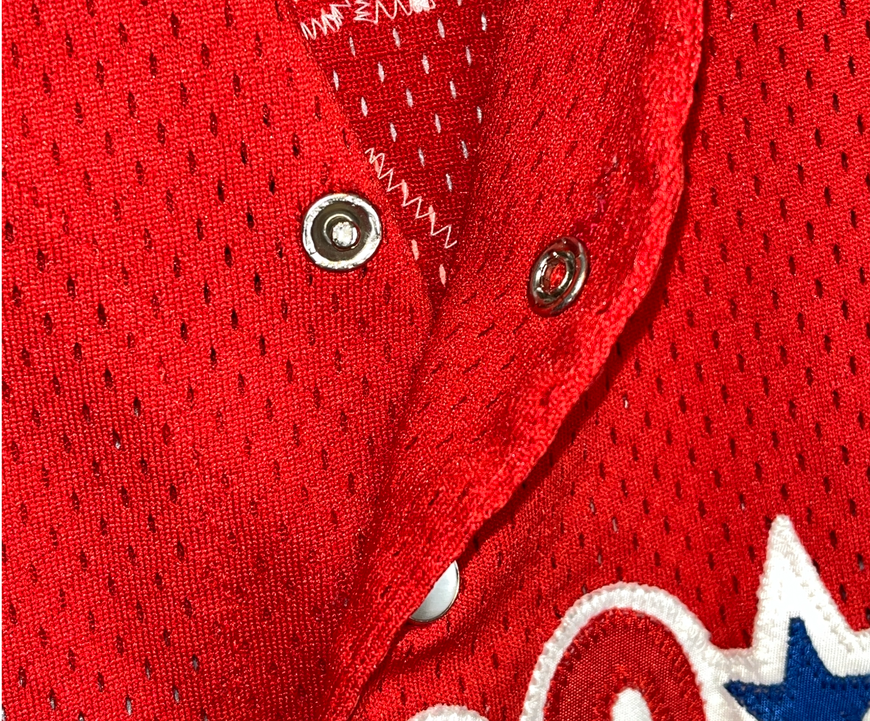 375163 (90s) Lenny Dykstra Philadelphia Phillies Mesh Snap Jersey