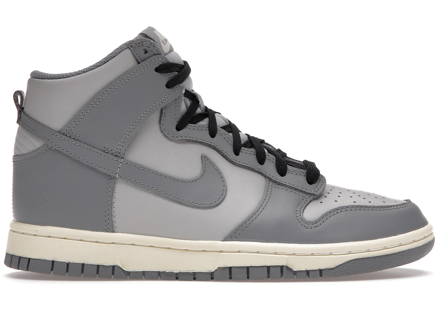 468428 Nike Dunk High Grey Sail (Women's)