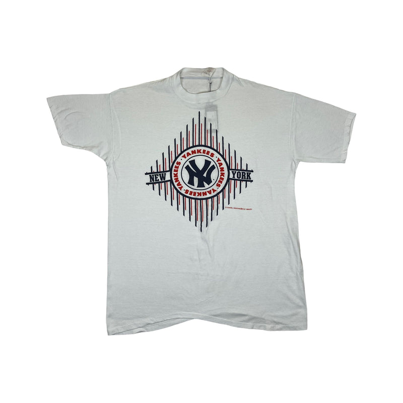 (1989) New York Yankees MLB Stripes T-Shirt