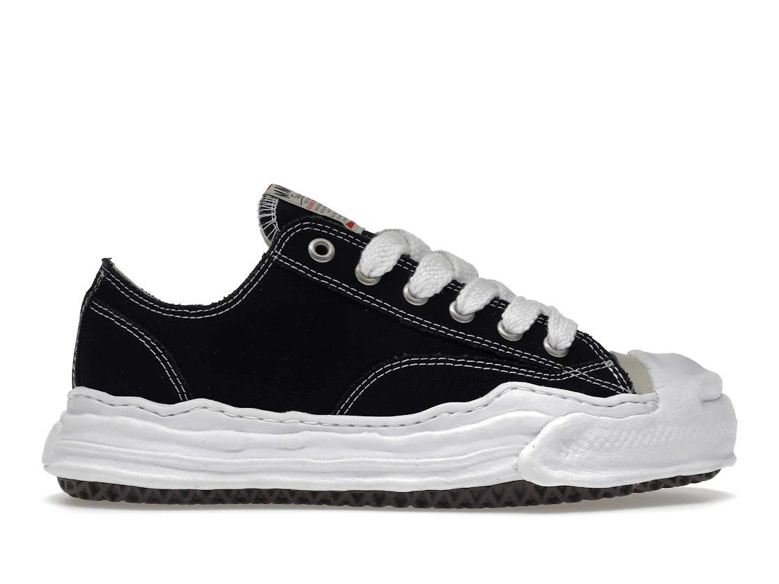 SP15466 Maison Mihara Yasuhiro Hank OG Sole Canvas Low Black