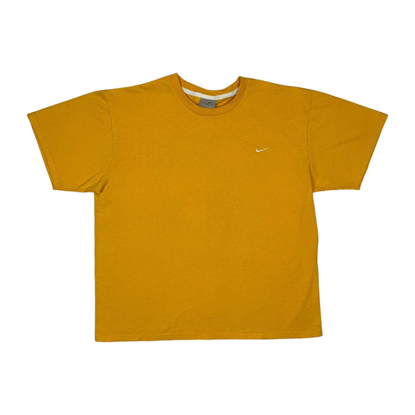 (00s) Nike Basic Mini Swoosh Yellow T-Shirt