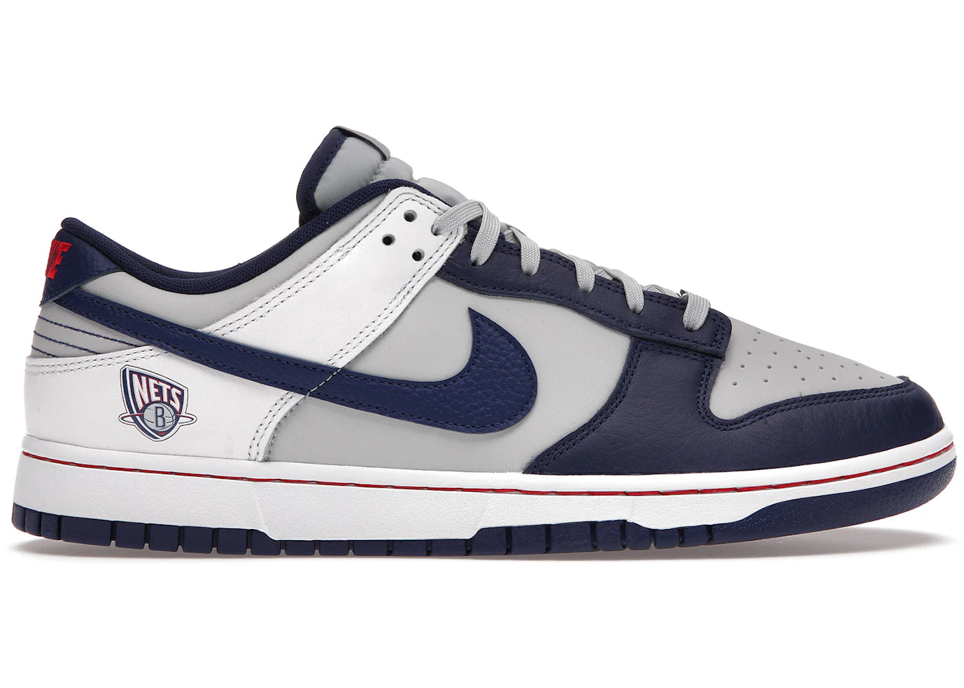 483142 Nike Dunk Low EMB NBA 75th Anniversary Brooklyn Nets