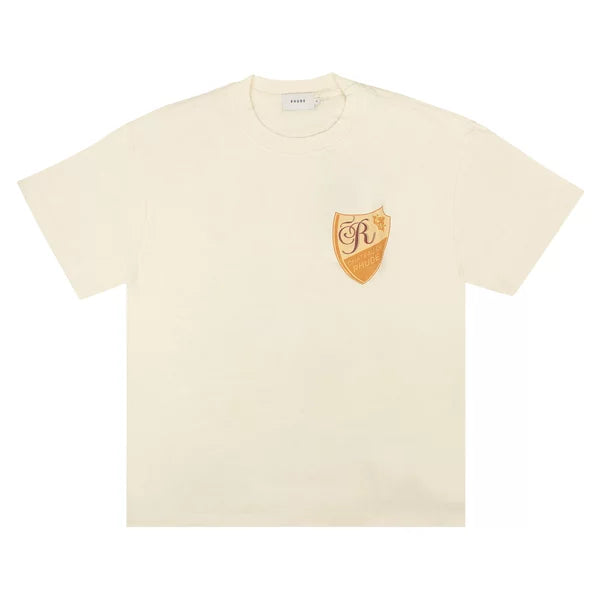 Rhude Vintage Chateau Short-Sleeve T-Shirt 'White'