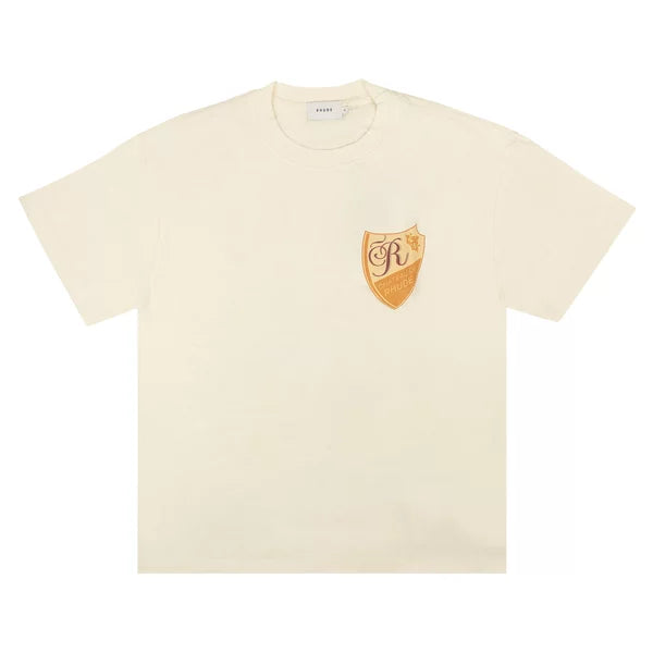 264474 Rhude Vintage Chateau Short-Sleeve T-Shirt 'White'