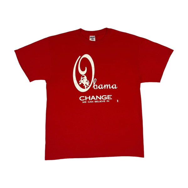 (2008) Barack Obama 'Change We Can Believe In' Presidential T-Shirt