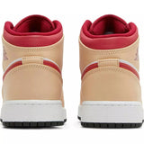 Air Jordan 1 Mid GS 'White Onyx Light Curry'