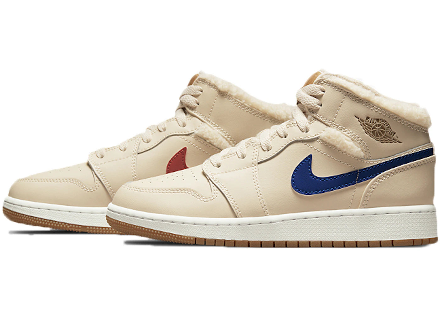 280613 Air Jordan 1 Mid Utility TD 'Fleece'