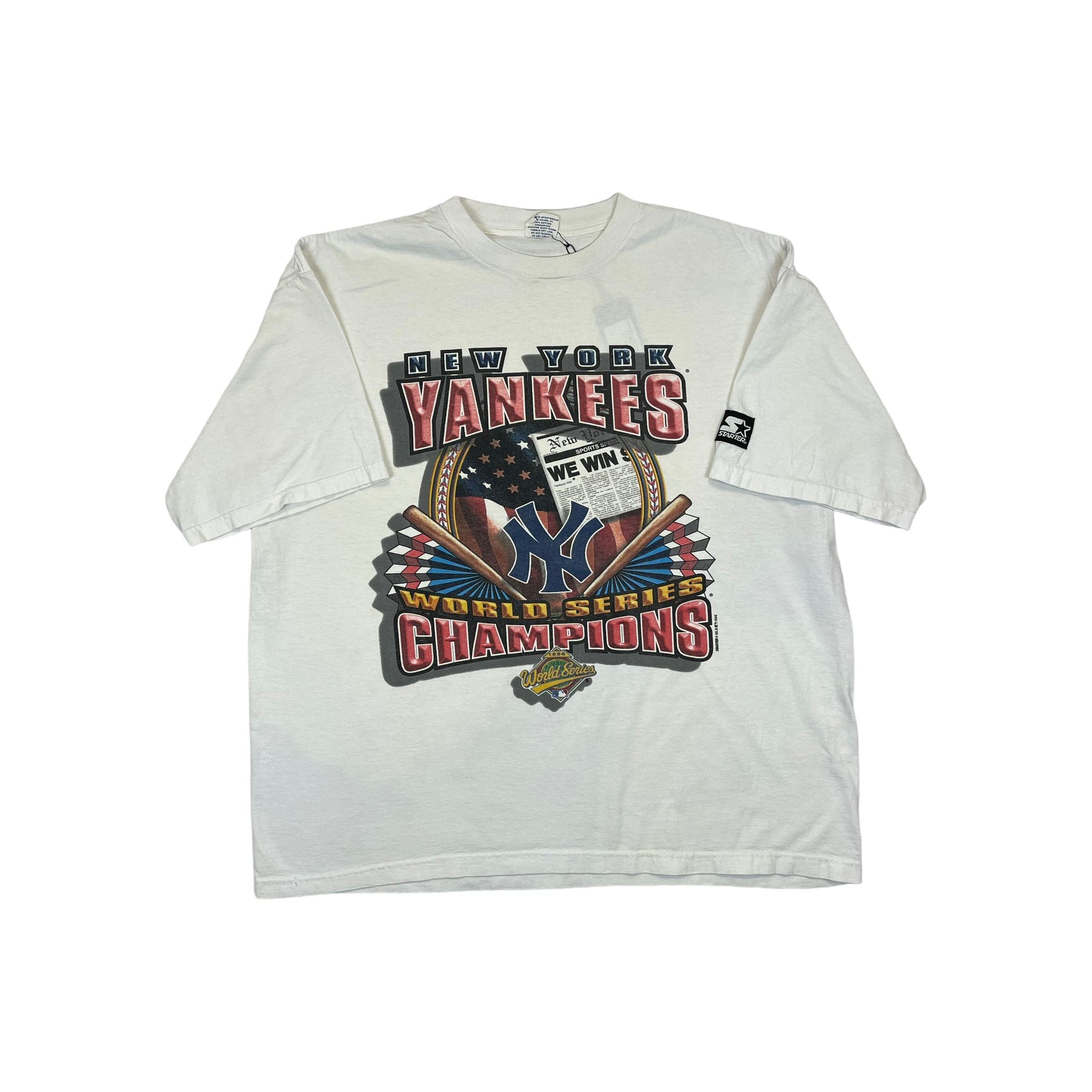 338019 (1996) New York Yankees World Series Champs Starter T-Shirt