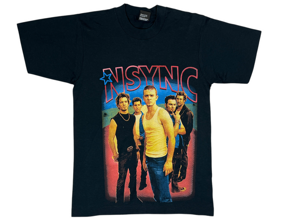 (2002) NSync 'Celebrity Tour' Boy Band Rap T-Shirt