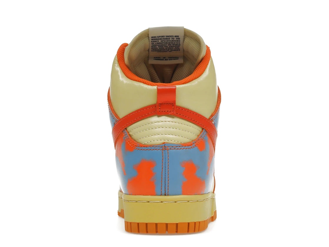657450 Nike Dunk High 1985 SP Orange Acid Wash