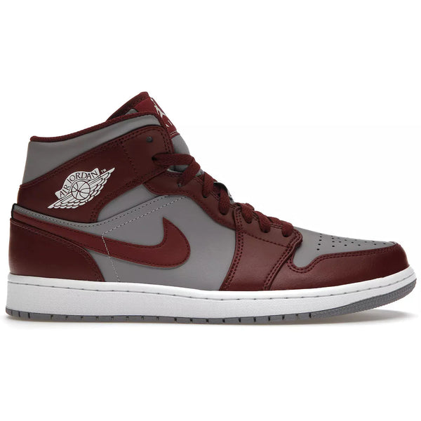 Jordan 1 Mid Cherrywood Red