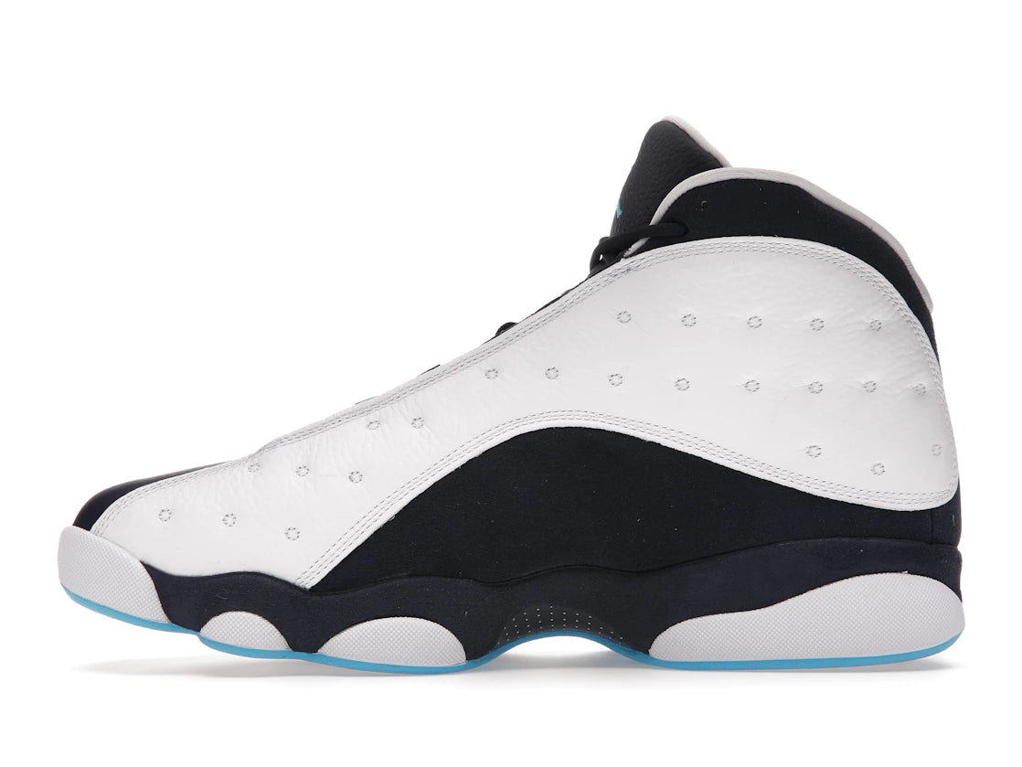 823520 Air Jordan 13 Retro Obsidian Powder Blue White
