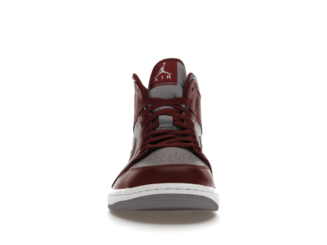 691539 Jordan 1 Mid Cherrywood Red