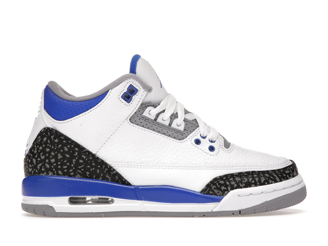 280241 Air Jordan 3 Retro GS 'Racer Blue'