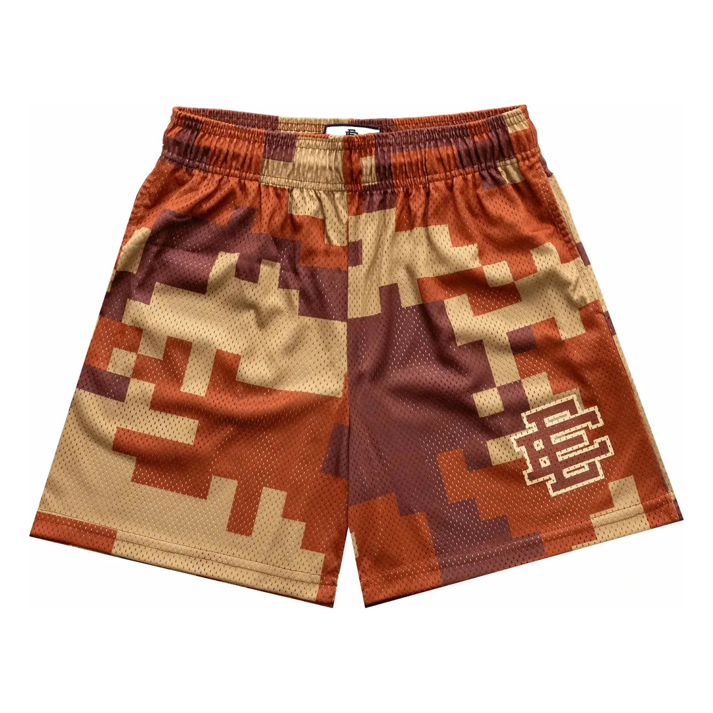 703029 Eric Emanuel Shorts  Brown Digi Camo