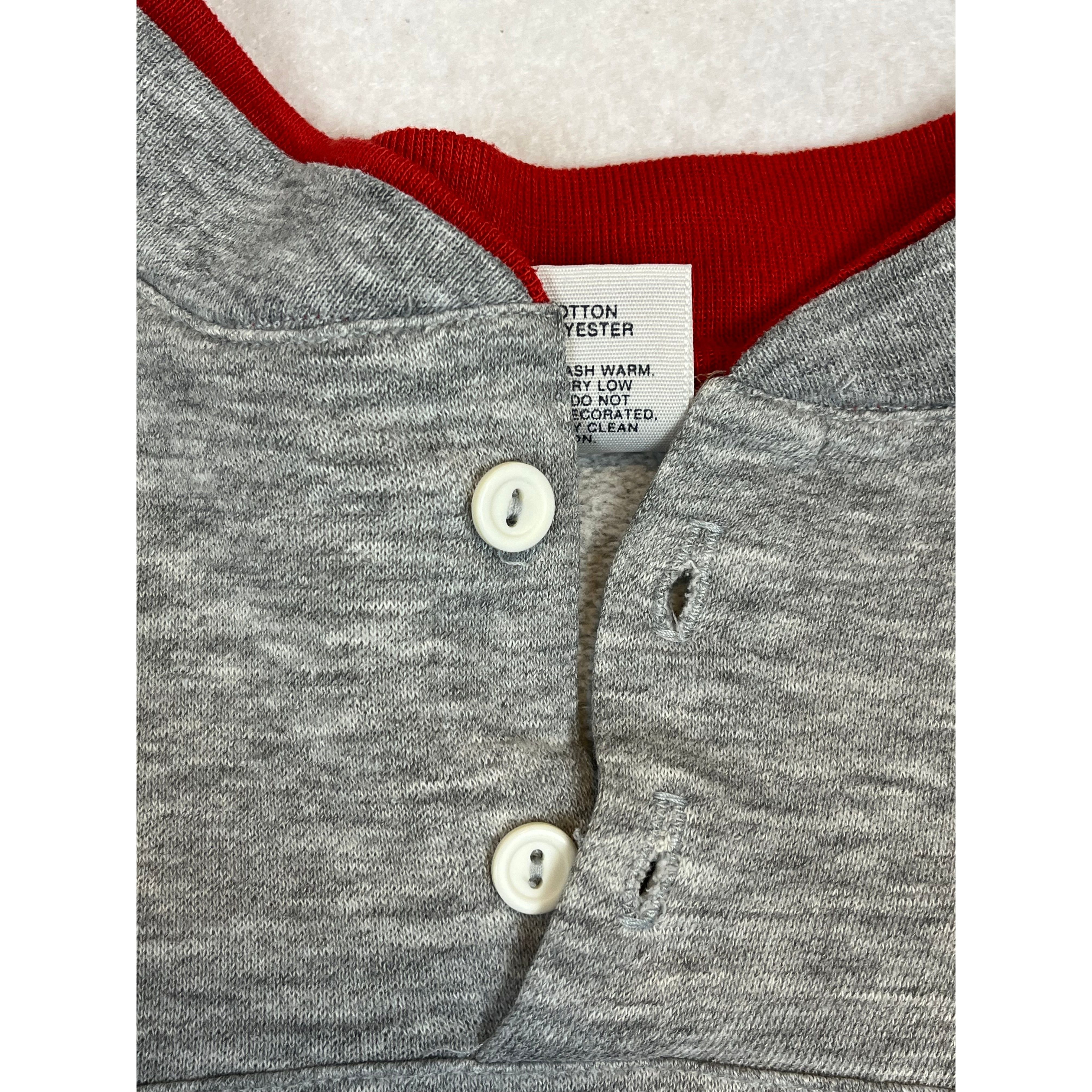 256511 (80s) Harley Davidson Button Crewneck