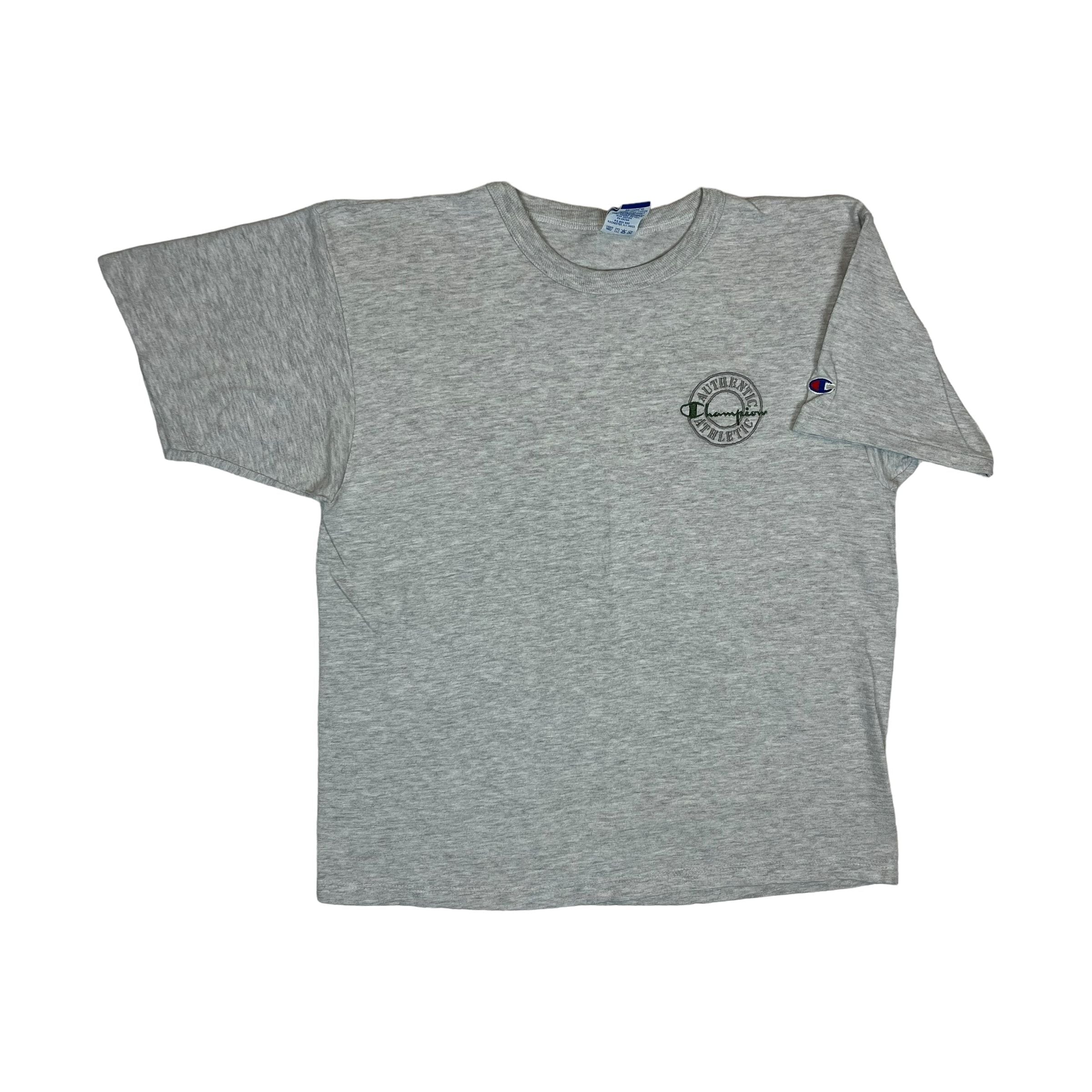 259928 (90s) Champion Heather Gray Essential T-Shirt