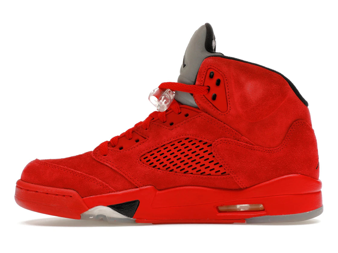 612862 Jordan 5 Retro Red Suede