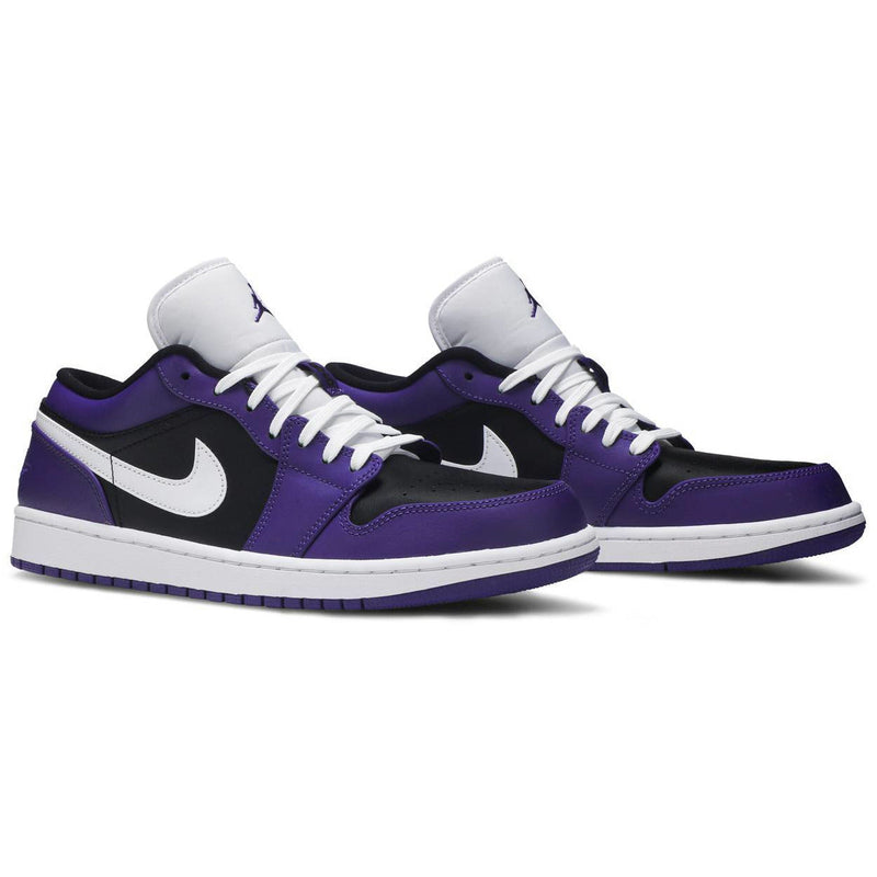 Air Jordan 1 Low Court Purple Black