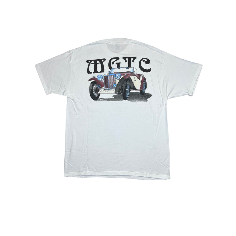 (90s) MGTC Cream Cracker James Bond Classic Car T-Shirt