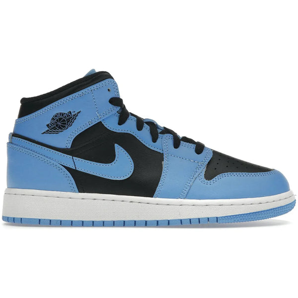 Jordan 1 Mid University Blue Black (GS)