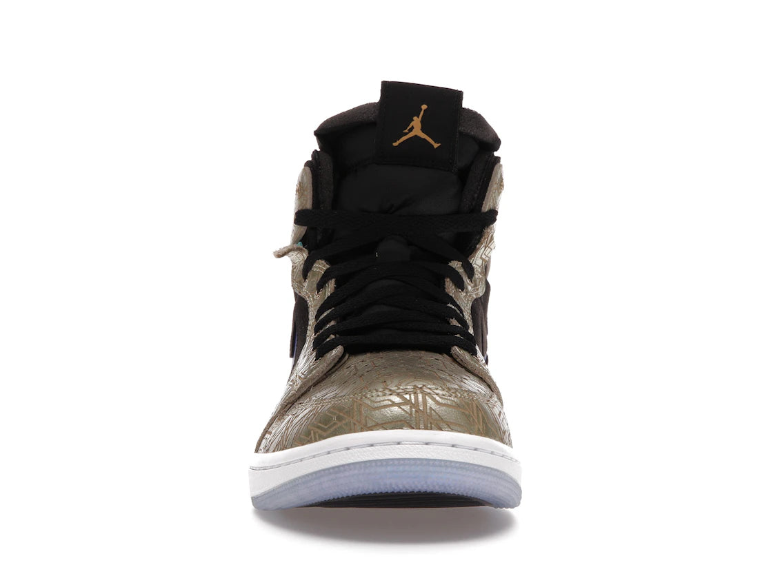 522709 Jordan 1 High Zoom Air CMFT Gold Laser