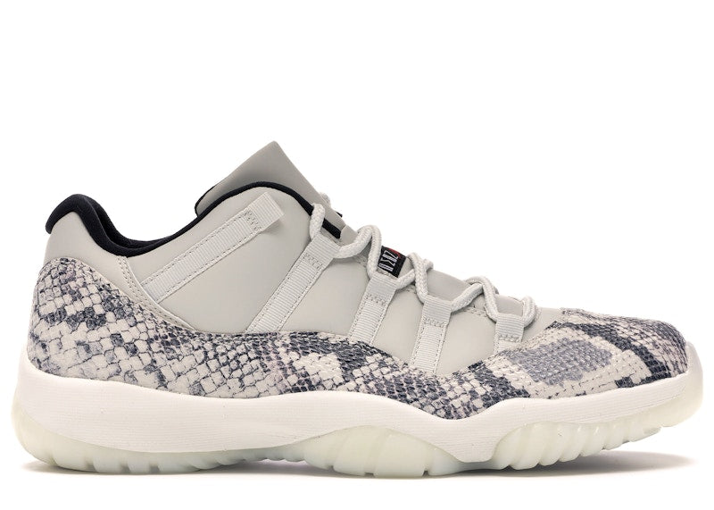 644637 Air Jordan 11 Retro Low Snake Light Bone