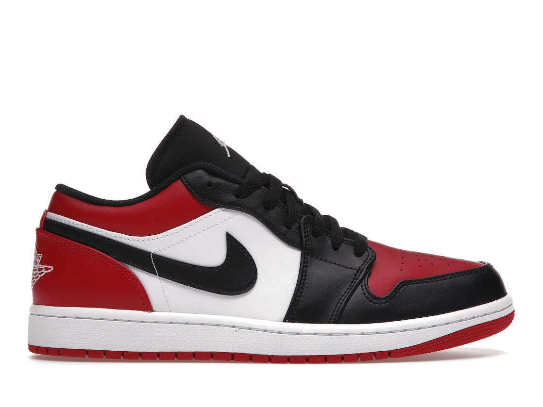 585764 Air Jordan 1 Low 'Bred Toe'