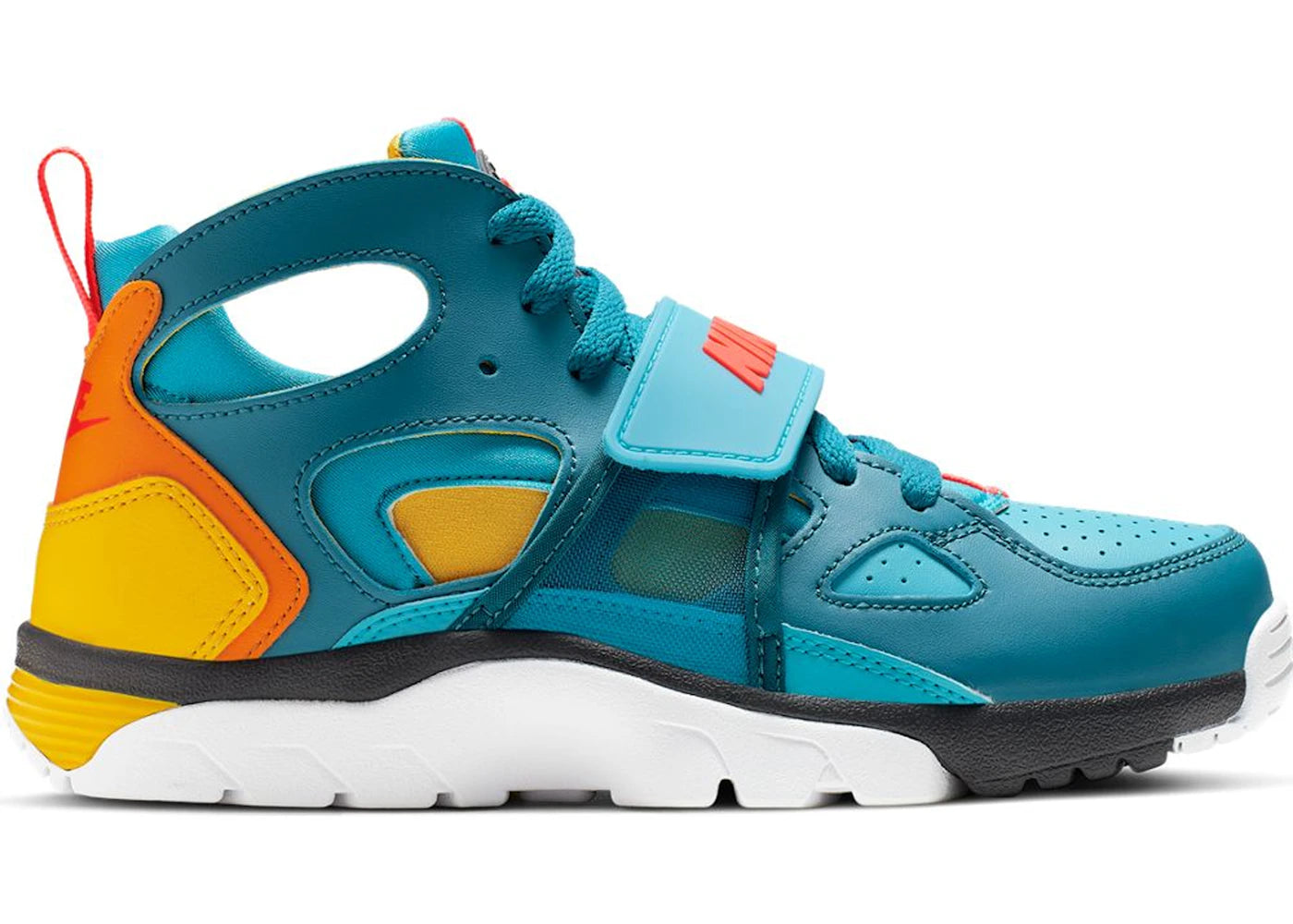 632220 Nike Air Trainer Huarache Green Abyss Blue Lagoon (GS)