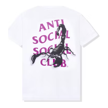 Anti Social Social Club Moodsting T-shirt 'White'