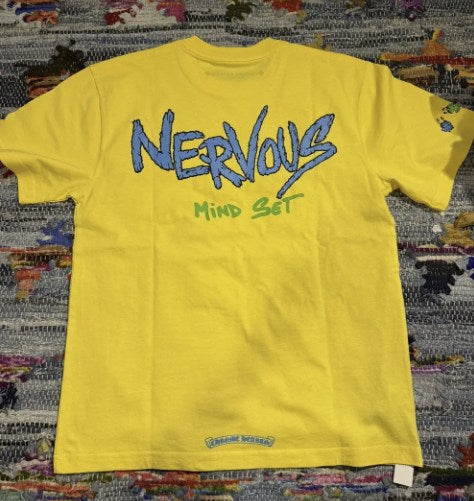 604292 Chrome Hearts x Matty Boy Nervous Mind Tee 'Yellow'