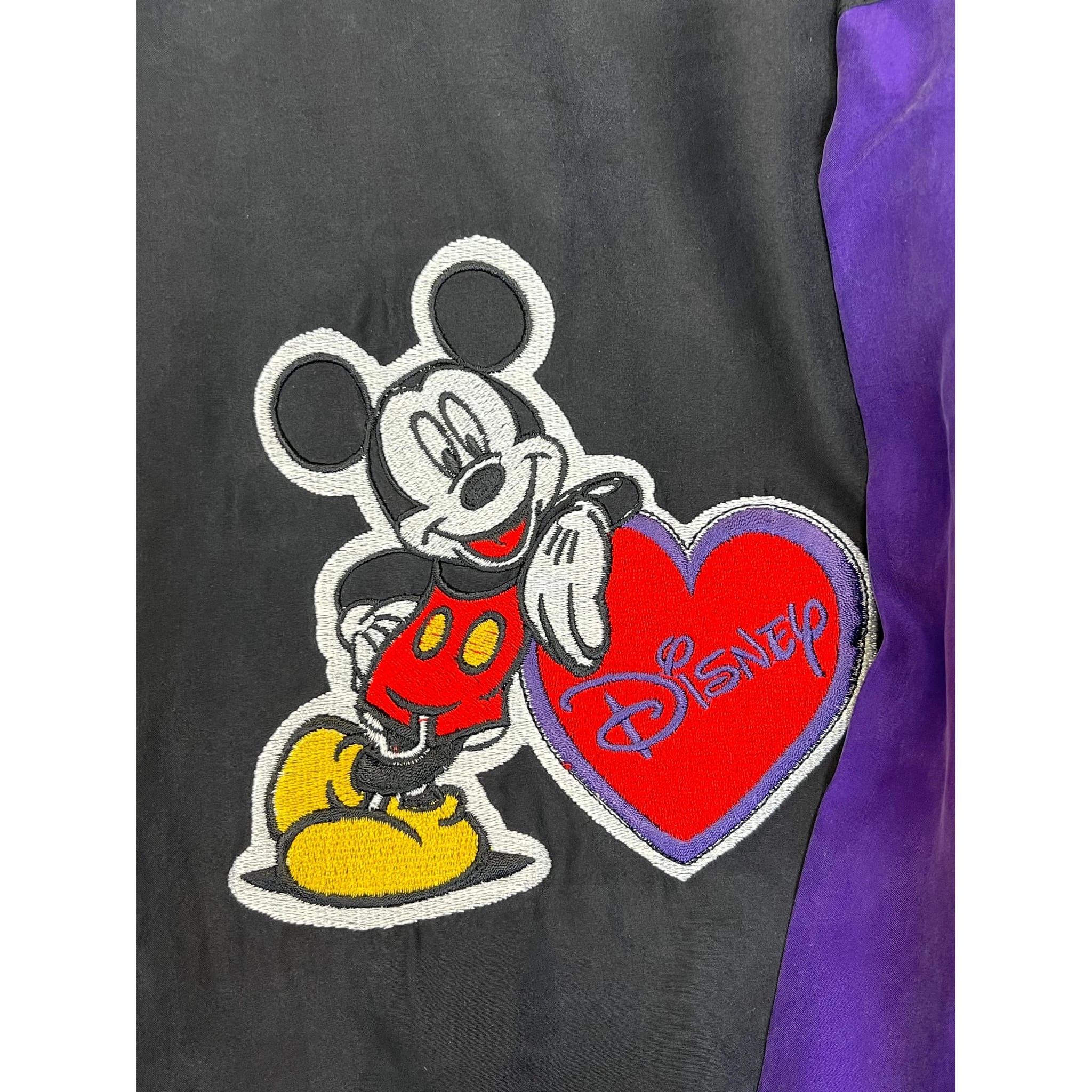 337843 (90s) Disney JH Silk Mickey & Characters Jacket