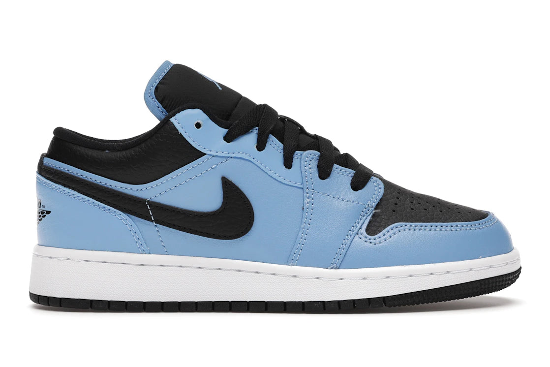 437152 Air Jordan 1 Low GS 'University Blue Black'
