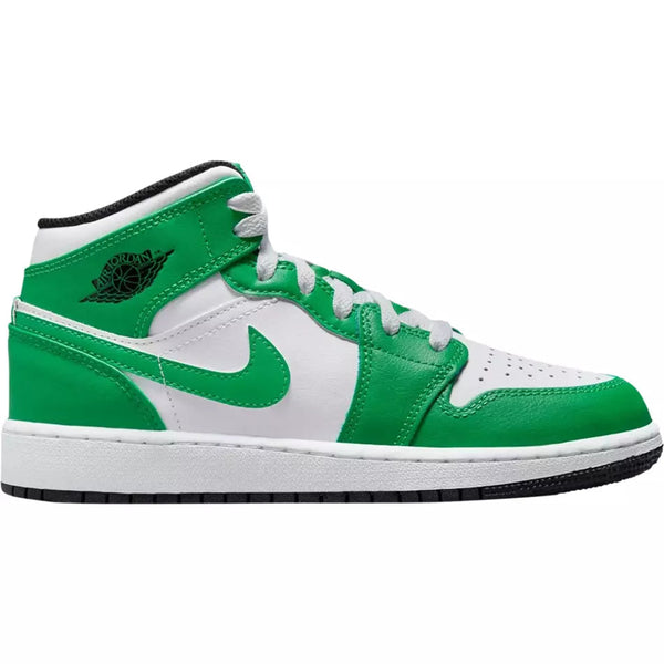 Air Jordan 1 Mid GS 'Lucky Green'