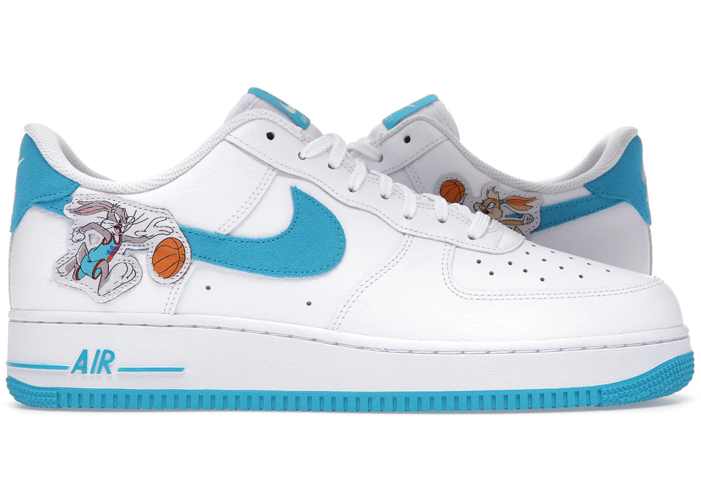 522414 Nike Air Force 1 Low Hare Space Jam