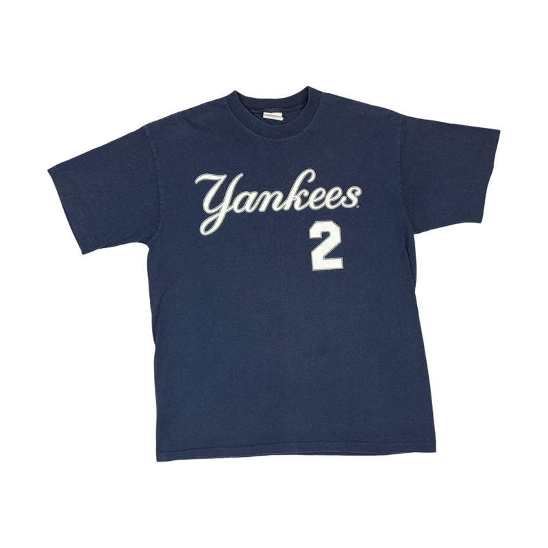 (90s) Derek Jeter Yankees Majestic T-Shirt Jersey