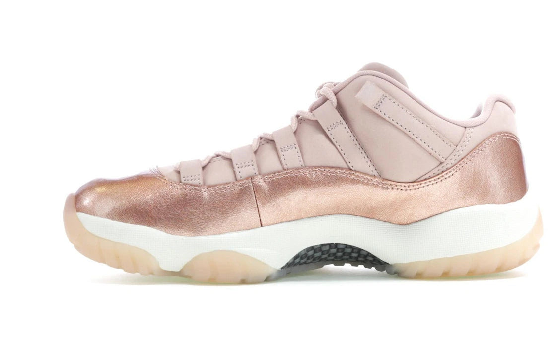 394556 Wmns Jordan 11 Low Rose Gold