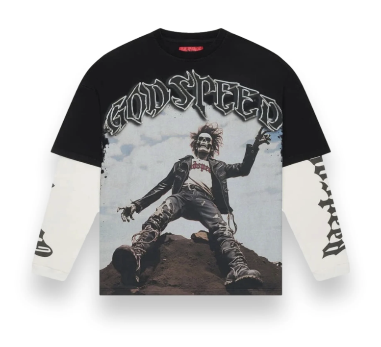 529878 Godspeed Rocker L/S Thermal Black Wash