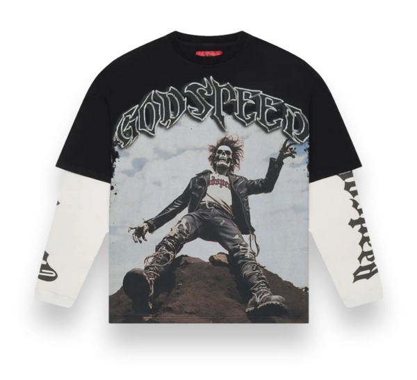Godspeed Rocker L/S Thermal Black Wash