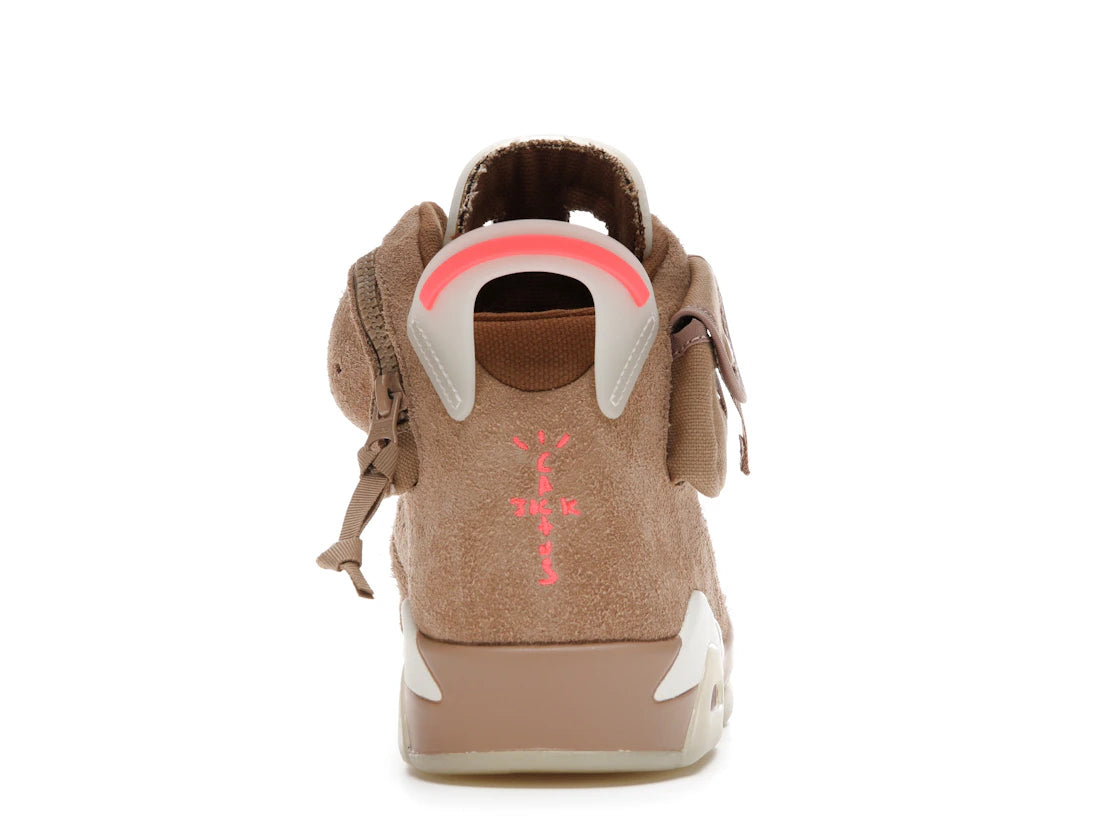 668344 Jordan 6 Retro Travis Scott British Khaki