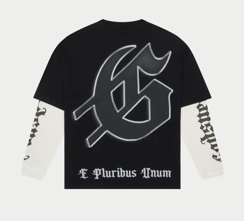 529878 Godspeed Rocker L/S Thermal Black Wash