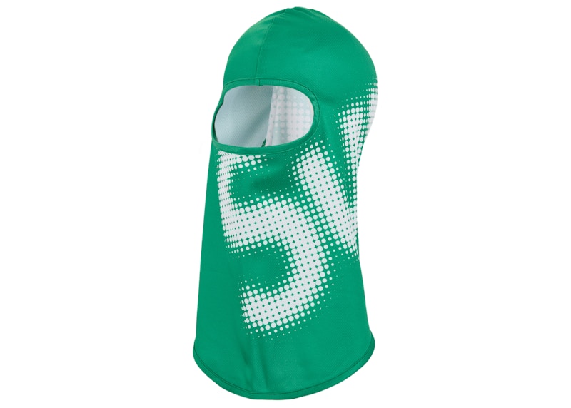 Supreme Halftone Lightweight Balaclava Green